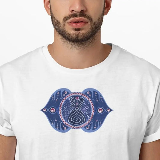 Drittes Auge | Ajna Chakra | Organisches T-Shirt | Herren - Deivi