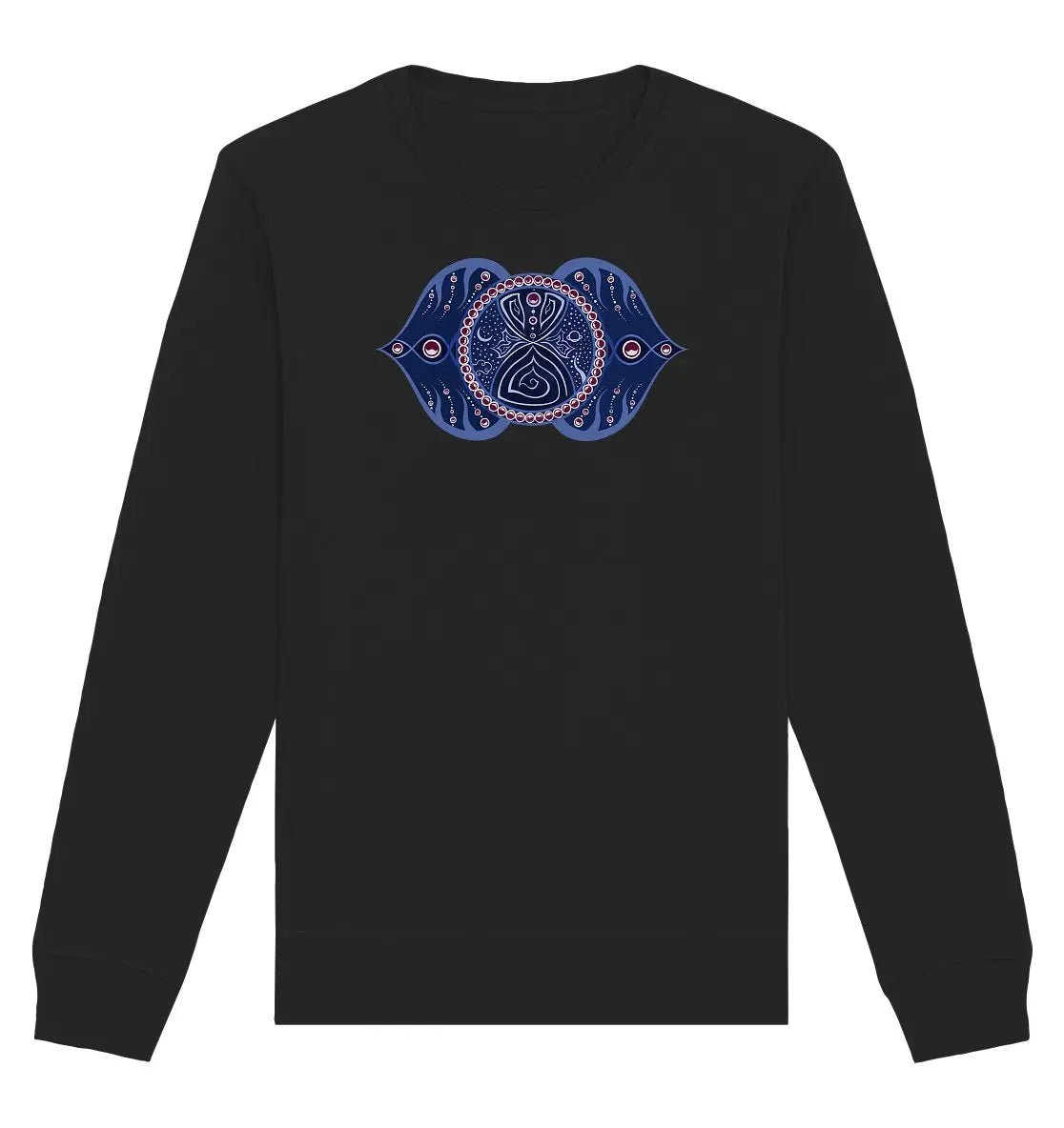 Drittes Auge | Ajna Chakra | Organisches Unisex Sweatshirt - Deivi