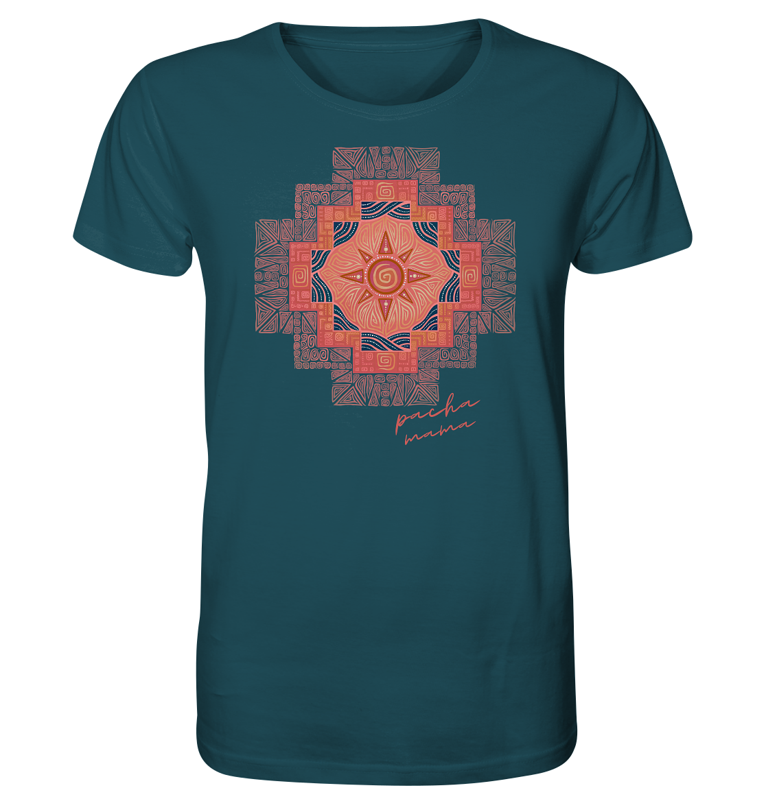 Andenkreuz-Pacha Mama | Organisches T-Shirt | Herren