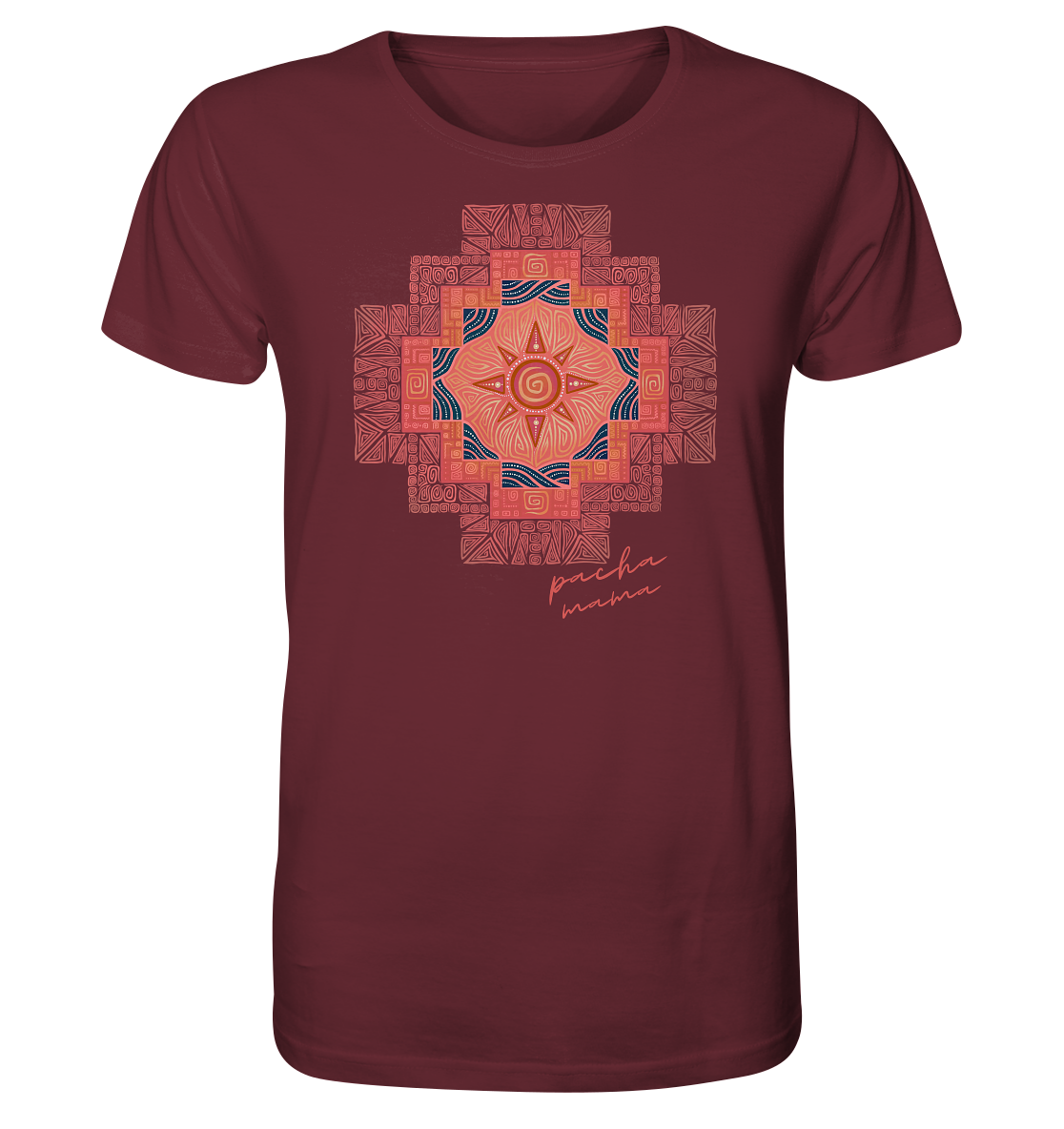 Andenkreuz-Pacha Mama | Organisches T-Shirt | Herren