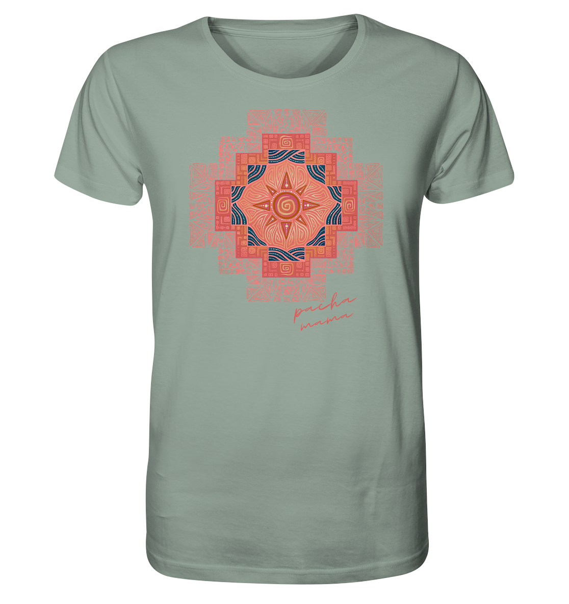 Andenkreuz-Pacha Mama | Organisches T-Shirt | Herren