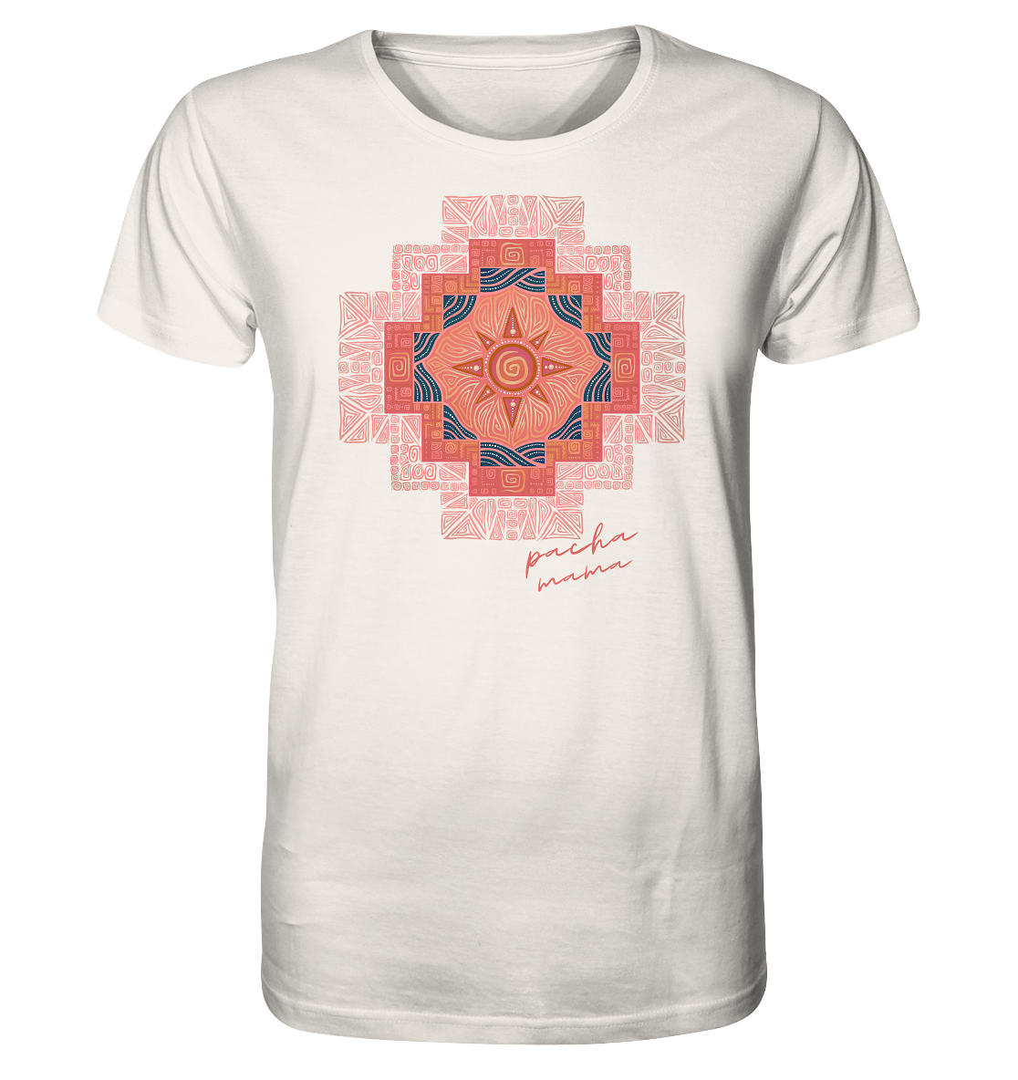 Andenkreuz-Pacha Mama | Organisches T-Shirt | Herren