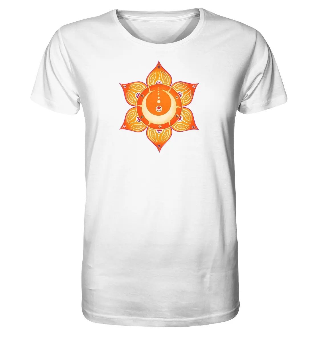 Sakralchakra T-Shirt | Swadhisthana Chakra | Organisches T-Shirt | Herren - Deivi