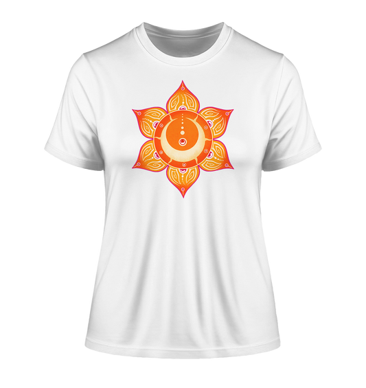 Sakralchakra T-Shirt | Swadhisthana Chakra | Organisches T-Shirt | Damen