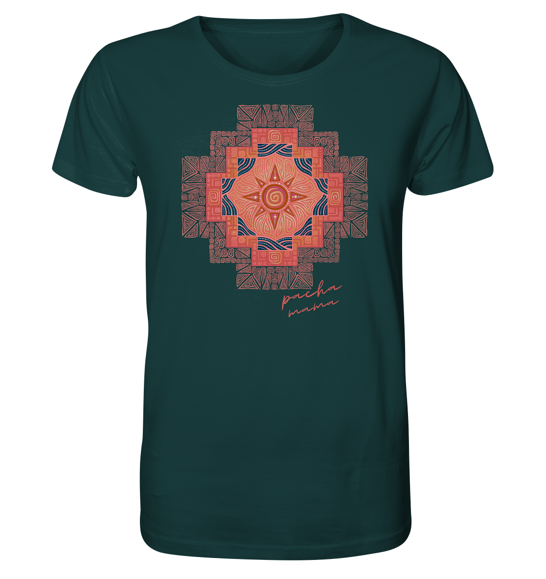 Andenkreuz-Pacha Mama | Organisches T-Shirt | Herren