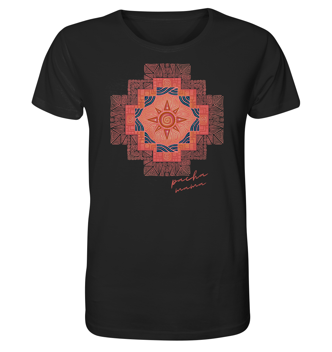 Andenkreuz-Pacha Mama | Organisches T-Shirt | Herren