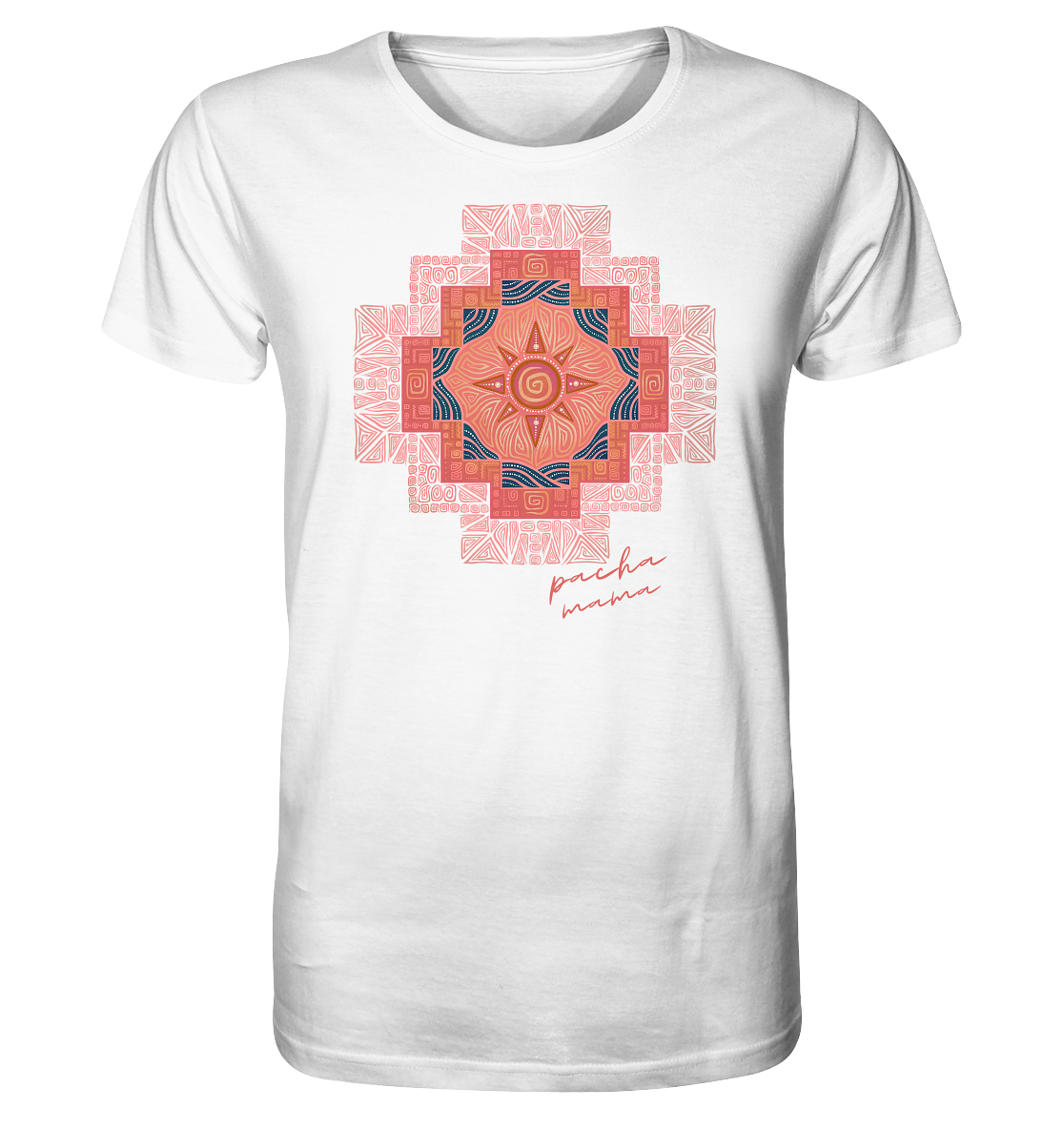 Andenkreuz-Pacha Mama | Organisches T-Shirt | Herren