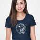 Koi Fisch Harmonie T-Shirt | Organisches T-Shirt | Damen - Deivi