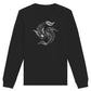 Koi Fisch Yin & Yang Sweatshirt | Organisches Unisex Sweatshirt - Deivi