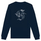 Koi Fisch Yin & Yang Sweatshirt | Organisches Unisex Sweatshirt - Deivi
