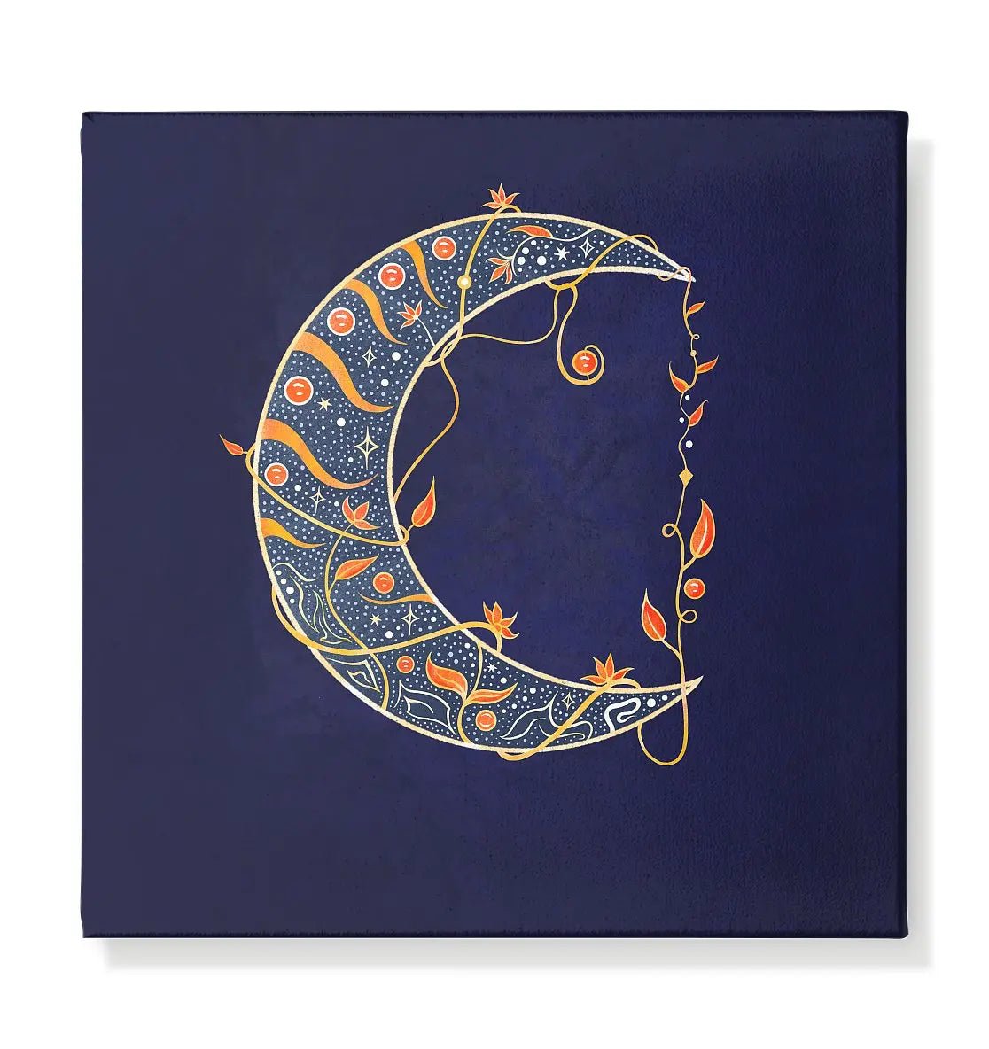 Mond Kunstdruck | Kunstdruck auf Leinwand - Deivi