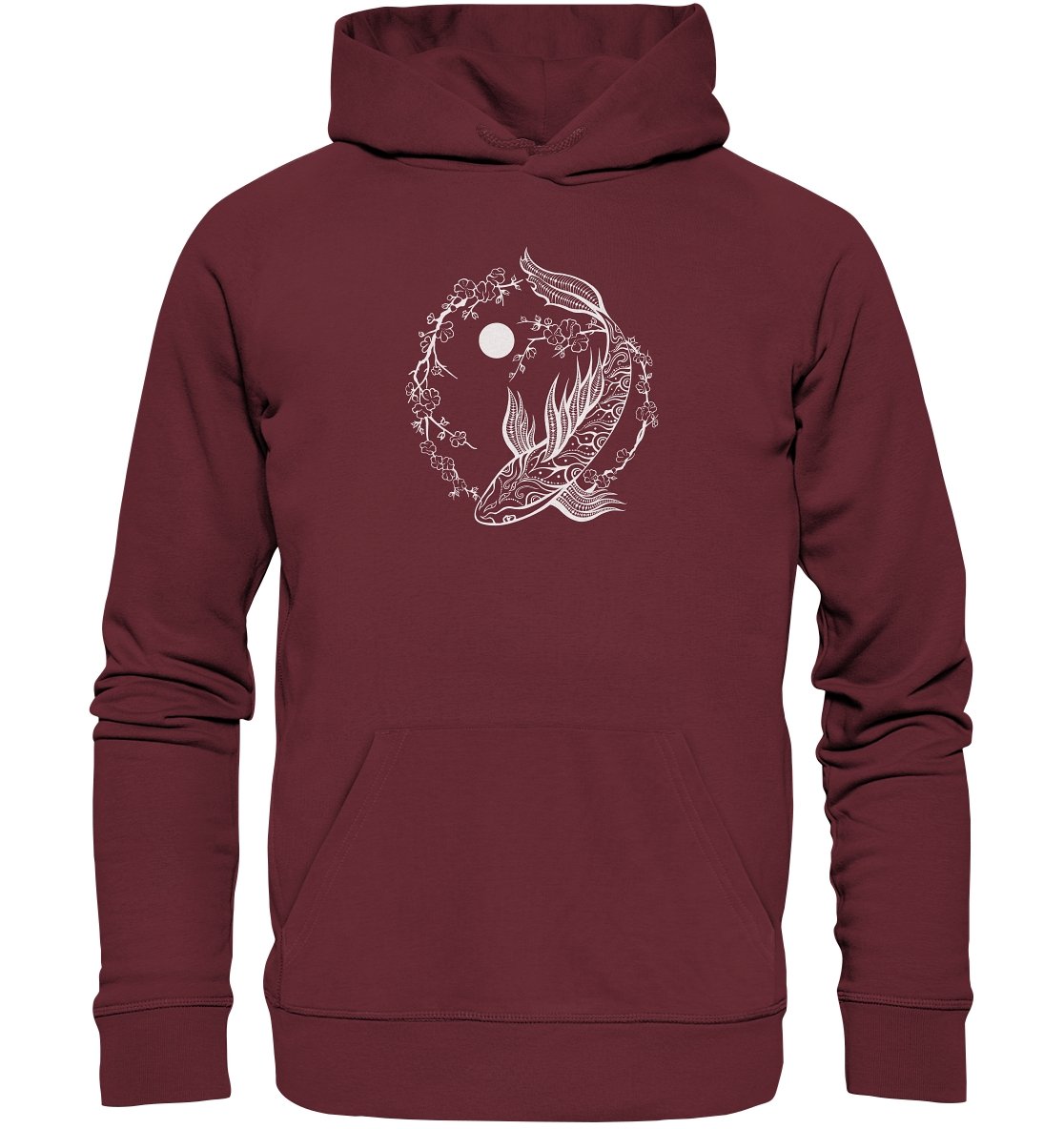 taoist yoga Dao yin yoga koi fish symbol koi fish yin yang  koi fish Sweatshirt