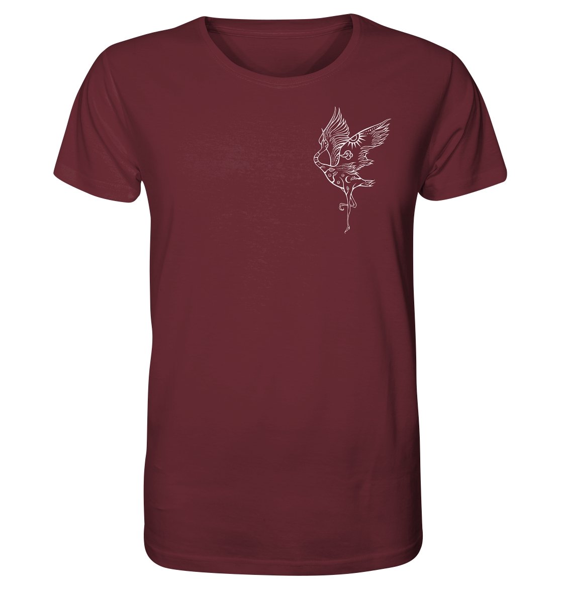Kranich | Organisches T-Shirt-Unisex-Shirts-Deivi