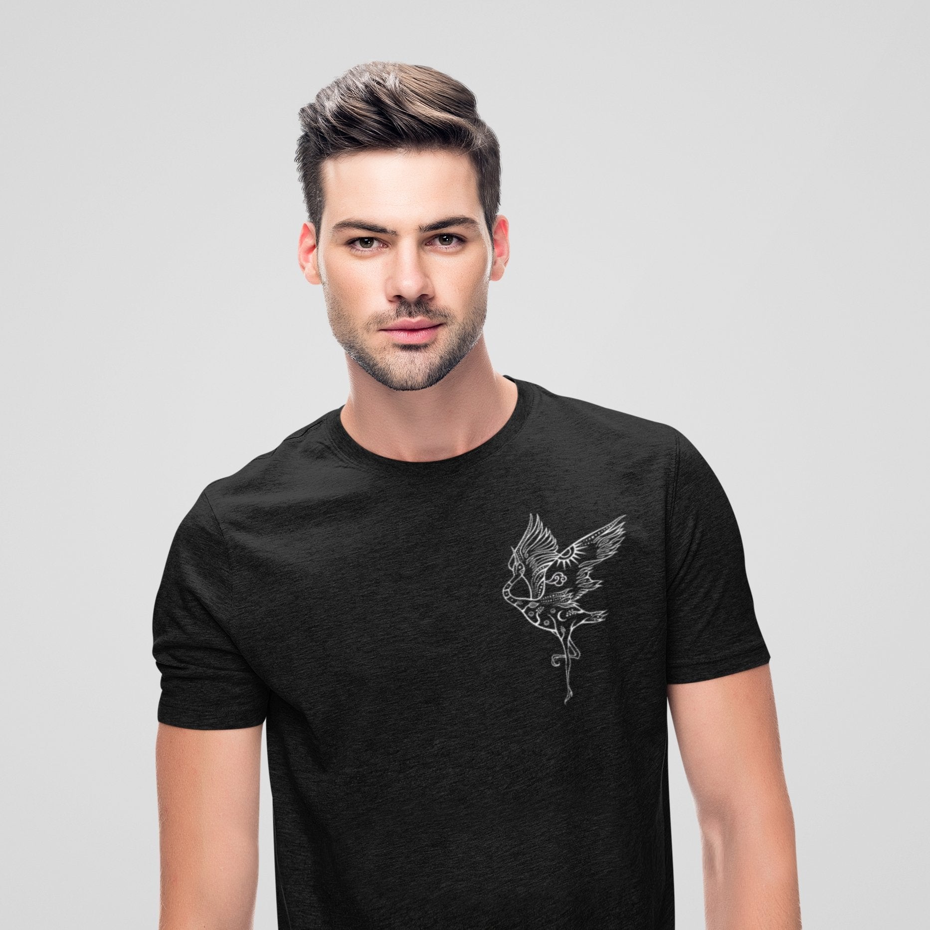 Kranich | Organisches T-Shirt - Deivi