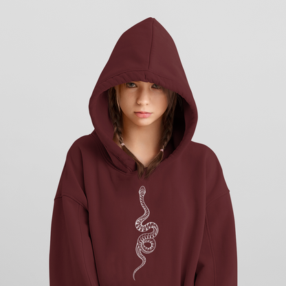 Snake Wisdom Hoodie | Organic Hoodie | Unisex