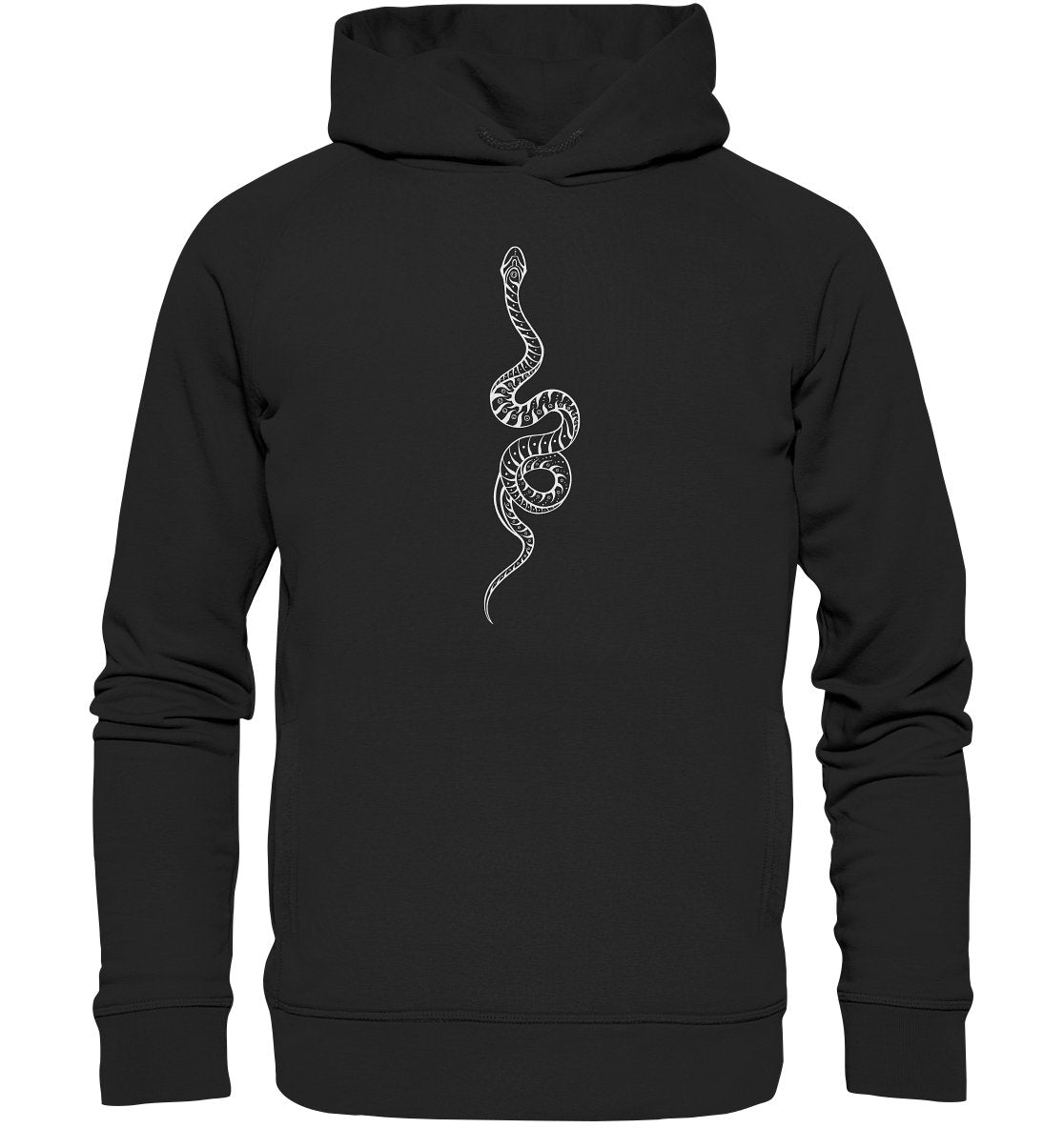Schlangen Weisheit | Organischer Hoodie-Hoodies-Deivi