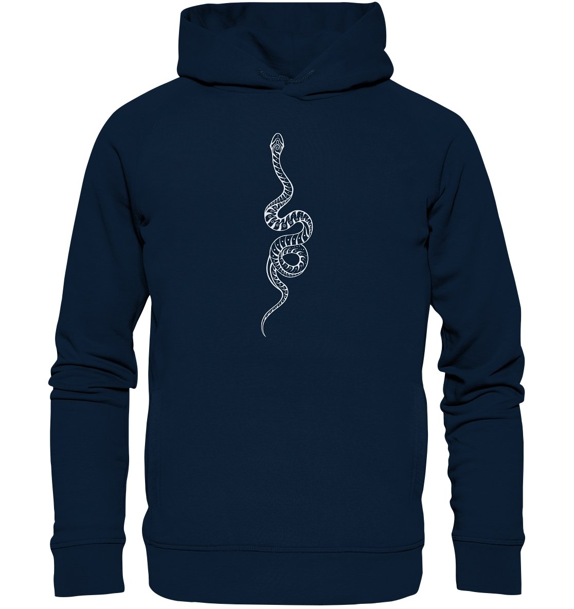 Schlangen Weisheit | Organischer Hoodie-Hoodies-Deivi