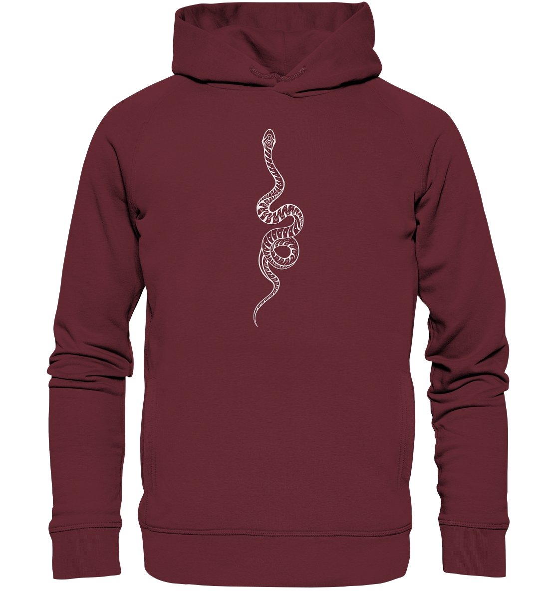 Schlangen Weisheit | Organischer Hoodie-Hoodies-Deivi